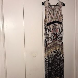 Multi-Colored Maxi Dress